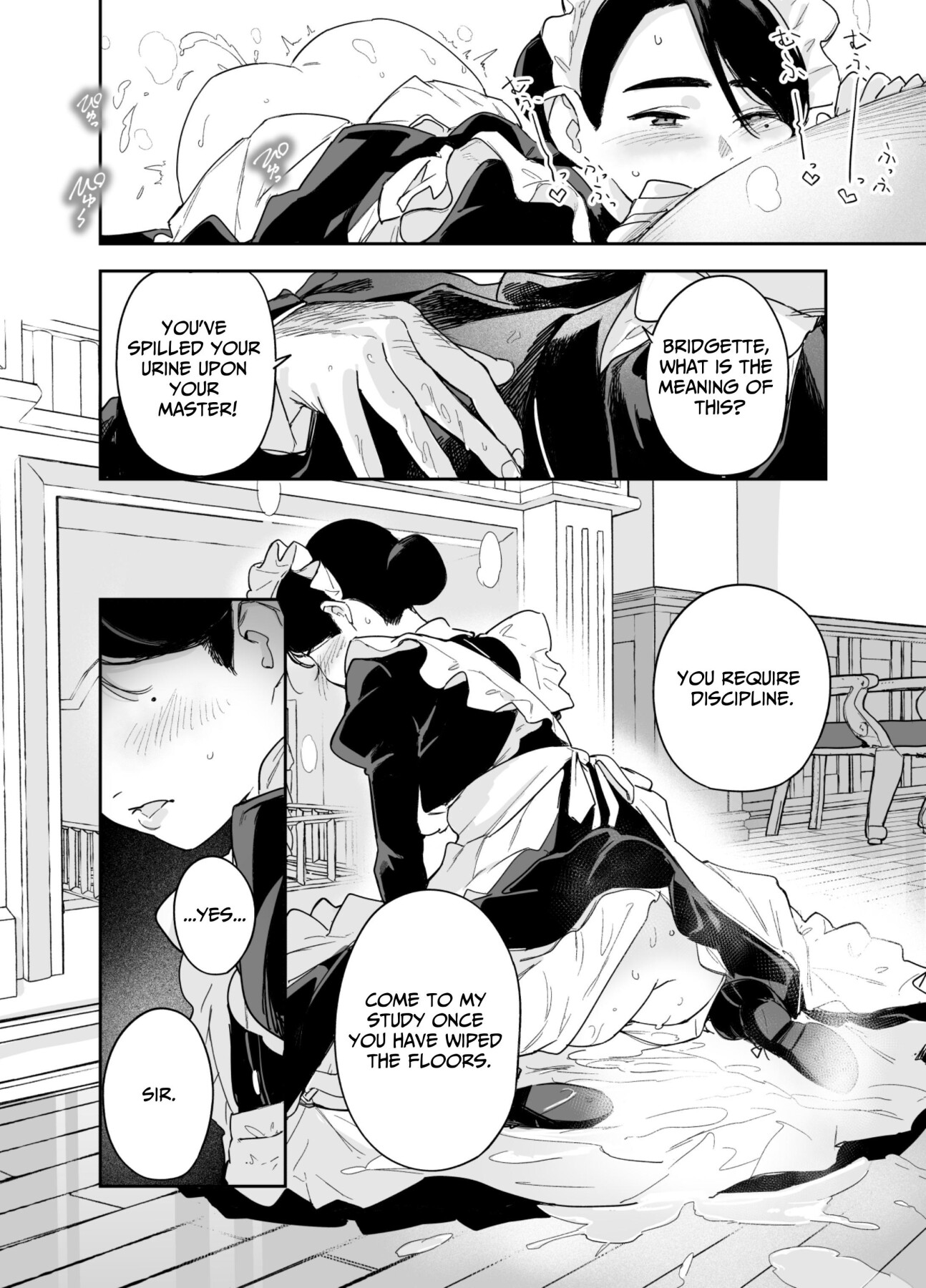 Hentai Manga Comic-My Housemaid Bridget's Sexual Services ~From Cleaning Fireplaces To Procreative Sex~-Read-9